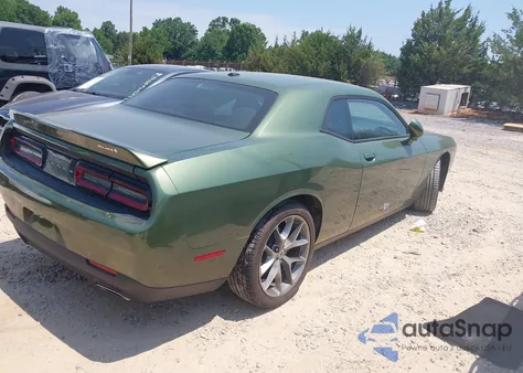 2022 Dodge Challenger Gt z USA, uszkodzony, nr VIN 2C3CDZJG1NH265714